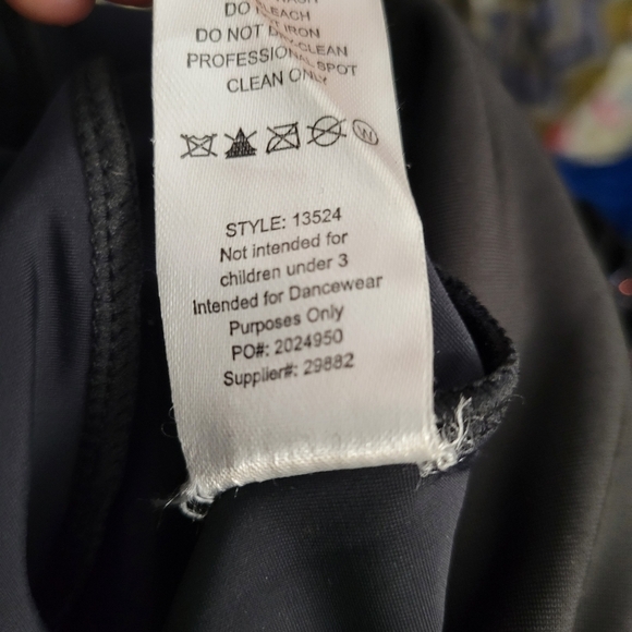 Weissman Exotic Animal Zip-Front Unitard XS Adult - Picture 8 of 8